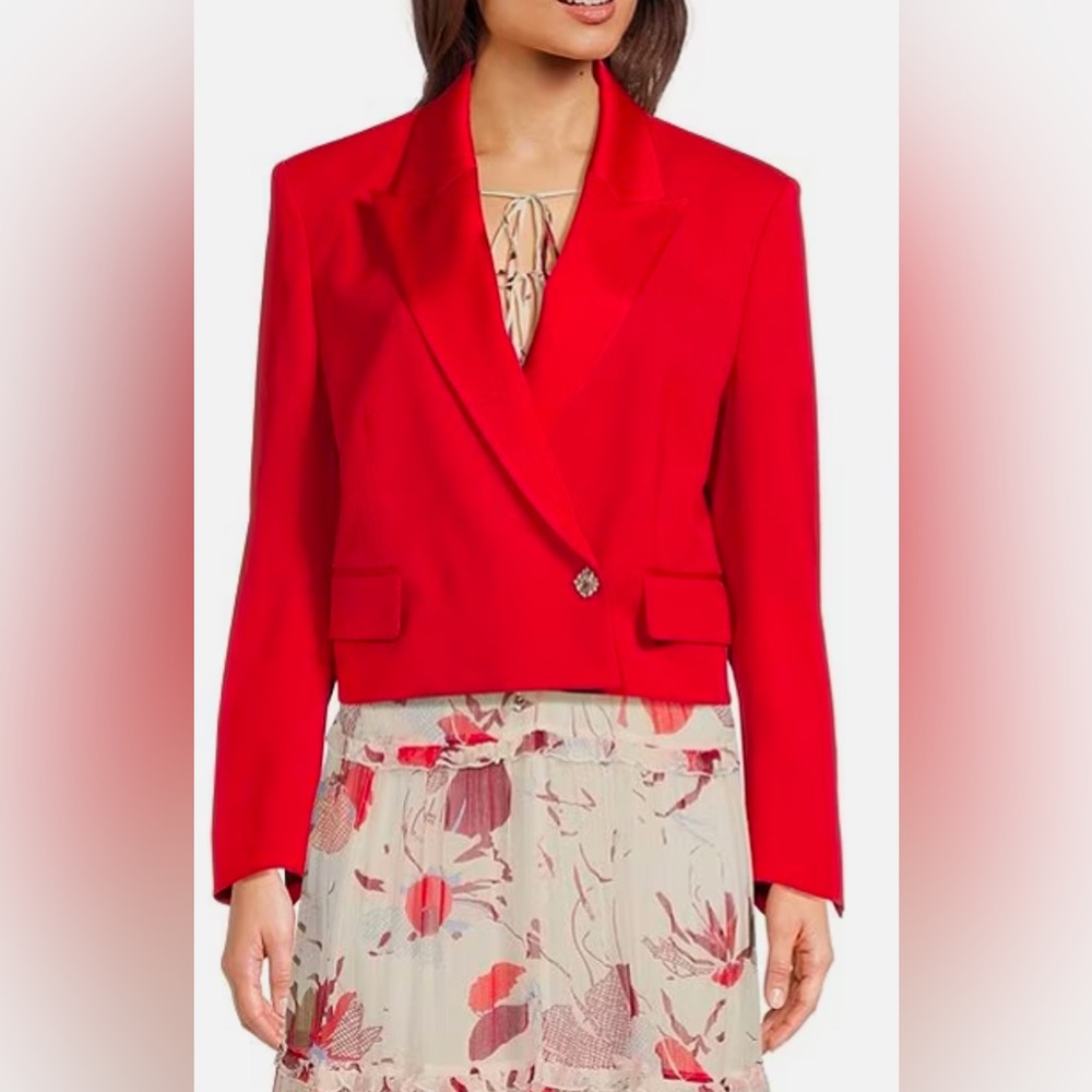 Boss Women’s Red Wool Jacket